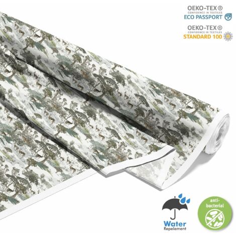 TESSUTI DECORATIVI PER ESTERNI OXFORD - Motivo Animali e Inverno I DX705