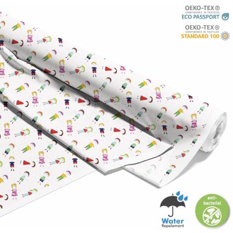 TESSUTI DECORATIVI PER ESTERNI OXFORD - motivo bambini I DX530
