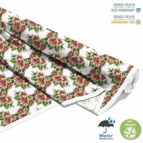 TESSUTI DECORATIVI PER ESTERNI OXFORD - Motivo bouquet eleganti