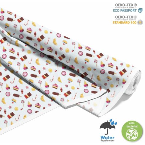 TESSUTI DECORATIVI PER ESTERNI OXFORD - Motivo Candy I DX080