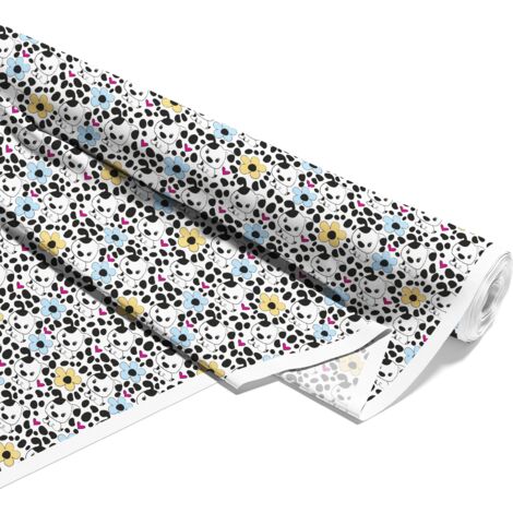 TESSUTI DECORATIVI PER ESTERNI OXFORD - Motivo Cani e Fiori I DX037