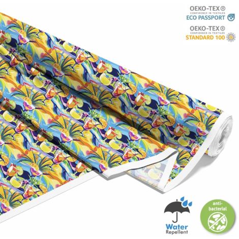 TESSUTI DECORATIVI PER ESTERNI OXFORD - Motivo Cocktail DX8344