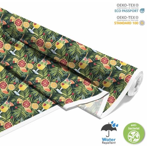 TESSUTI DECORATIVI PER ESTERNI OXFORD - Motivo Cocktail DX8389