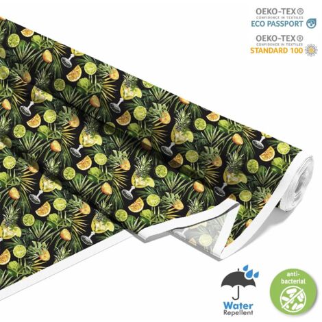 TESSUTI DECORATIVI PER ESTERNI OXFORD - Motivo Cocktail DX8402
