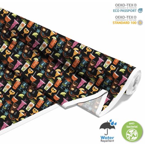 TESSUTI DECORATIVI PER ESTERNI OXFORD - Motivo Cocktail DX8430