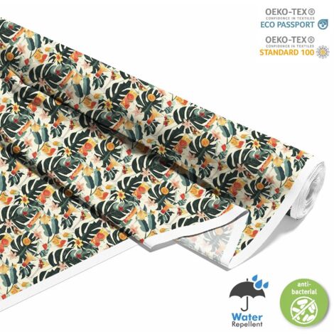 TESSUTI DECORATIVI PER ESTERNI OXFORD - Motivo Cocktail  DX8432