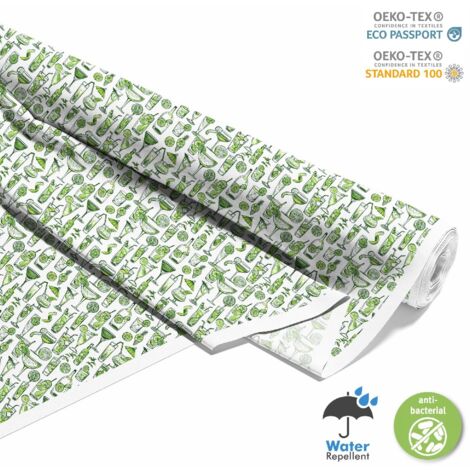 TESSUTI DECORATIVI PER ESTERNI OXFORD - Motivo Cocktail DX8455