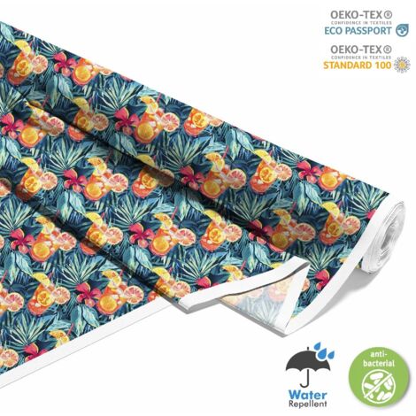 TESSUTI DECORATIVI PER ESTERNI OXFORD - Motivo Cocktail DX8495