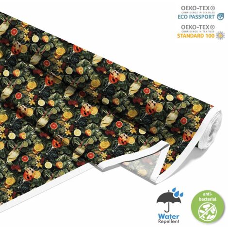 TESSUTI DECORATIVI PER ESTERNI OXFORD - Motivo Cocktail DX8595