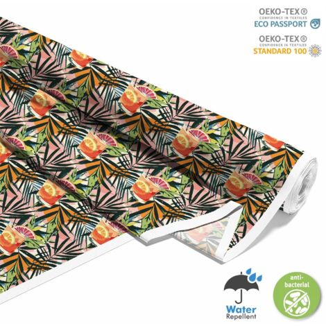 TESSUTI DECORATIVI PER ESTERNI OXFORD - Motivo Cocktail DX8639