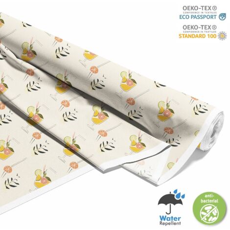 TESSUTI DECORATIVI PER ESTERNI OXFORD - Motivo Cocktail DX8702