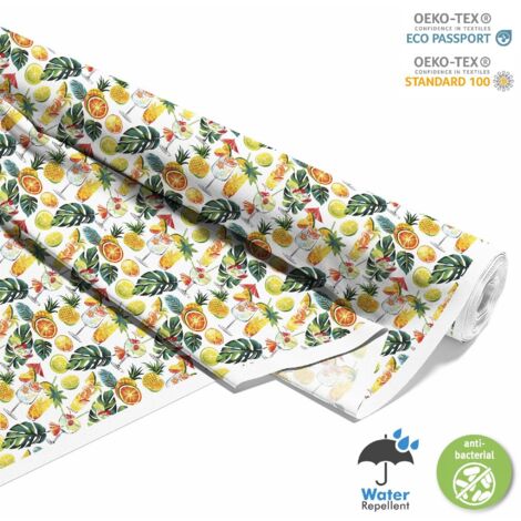 TESSUTI DECORATIVI PER ESTERNI OXFORD - Motivo Cocktail DX8724