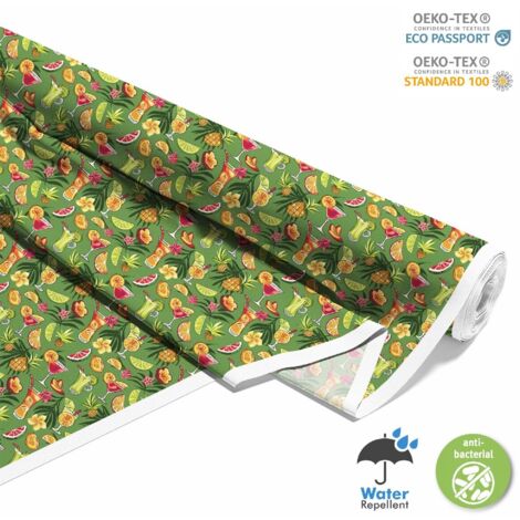 TESSUTI DECORATIVI PER ESTERNI OXFORD - Motivo Cocktail  DX8739
