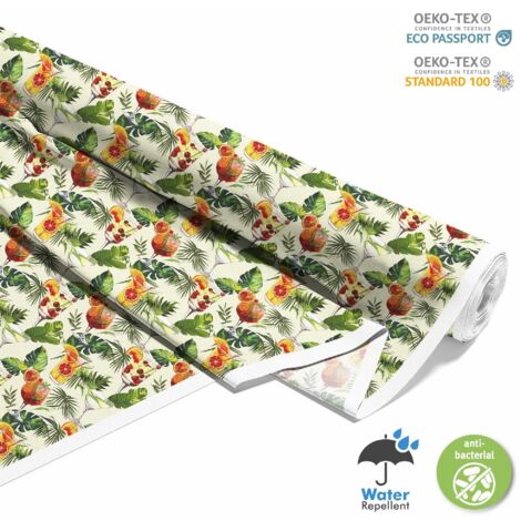 TESSUTI DECORATIVI PER ESTERNI OXFORD - Motivo Cocktail  DX8758