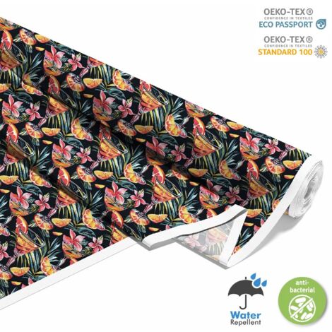 TESSUTI DECORATIVI PER ESTERNI OXFORD - Motivo Cocktail  DX8780