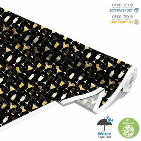 TESSUTI DECORATIVI PER ESTERNI OXFORD - Motivo Cocktail DX8799