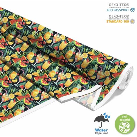 TESSUTI DECORATIVI PER ESTERNI OXFORD - Motivo Cocktail DX8816