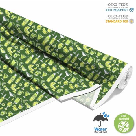 TESSUTI DECORATIVI PER ESTERNI OXFORD - Motivo Cocktail DX8820