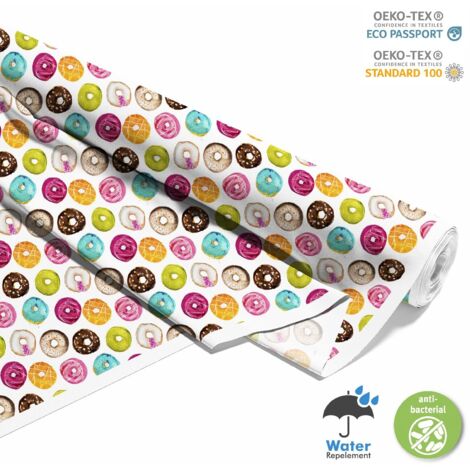 TESSUTI DECORATIVI PER ESTERNI OXFORD - Motivo Donut I DX128
