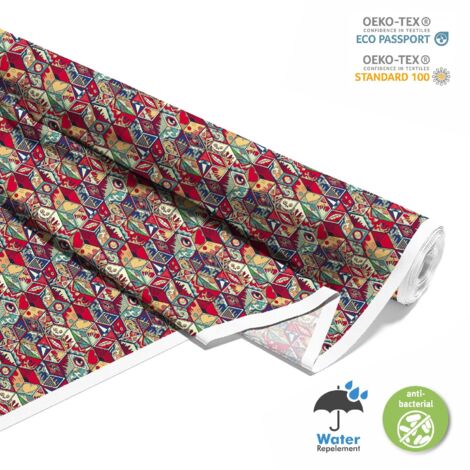 TESSUTI DECORATIVI PER ESTERNI OXFORD - Motivo Doodle Art. I DX181