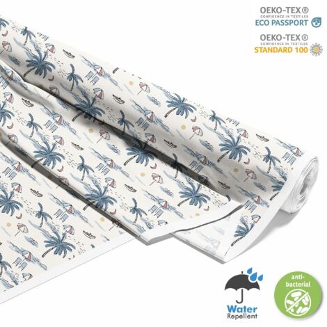 TESSUTI DECORATIVI PER ESTERNI OXFORD - motivo estivo DX8916