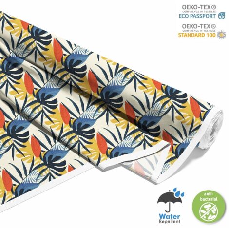 TESSUTI DECORATIVI PER ESTERNI OXFORD - motivo estivo  DX8918
