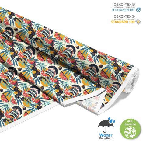 TESSUTI DECORATIVI PER ESTERNI OXFORD - motivo estivo DX8929
