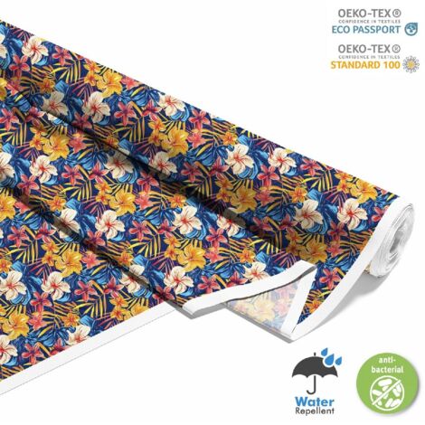 TESSUTI DECORATIVI PER ESTERNI OXFORD - motivo estivo  DX8932