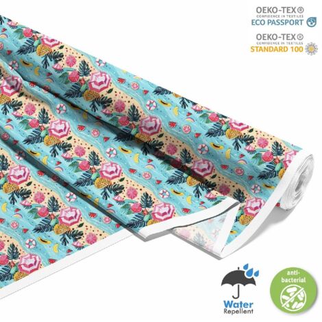 TESSUTI DECORATIVI PER ESTERNI OXFORD - motivo estivo DX8947