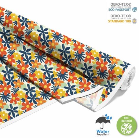 TESSUTI DECORATIVI PER ESTERNI OXFORD - motivo estivo DX8949