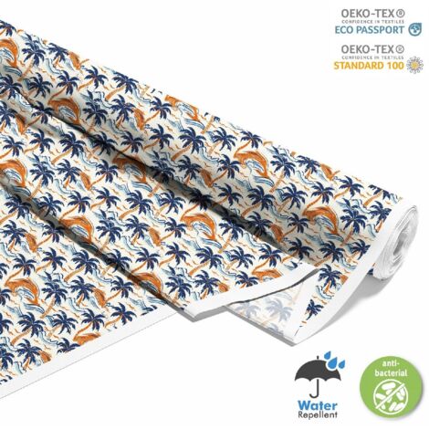 TESSUTI DECORATIVI PER ESTERNI OXFORD - motivo estivo  DX8972