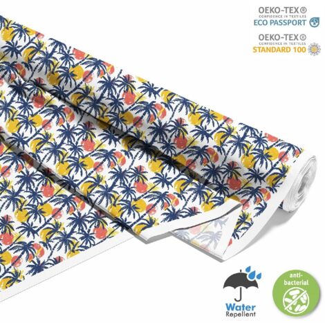 TESSUTI DECORATIVI PER ESTERNI OXFORD - motivo estivo  DX8980