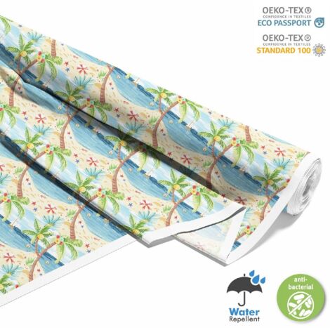 TESSUTI DECORATIVI PER ESTERNI OXFORD - motivo estivo DX8981