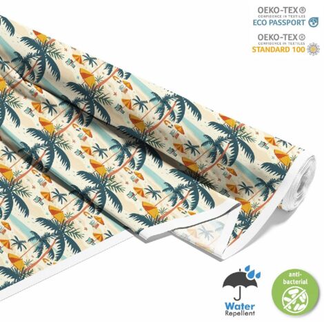 TESSUTI DECORATIVI PER ESTERNI OXFORD - motivo estivo  DX8982