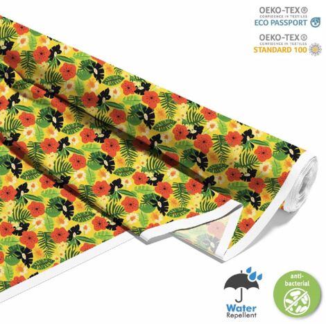 TESSUTI DECORATIVI PER ESTERNI OXFORD - motivo estivo  DX8986
