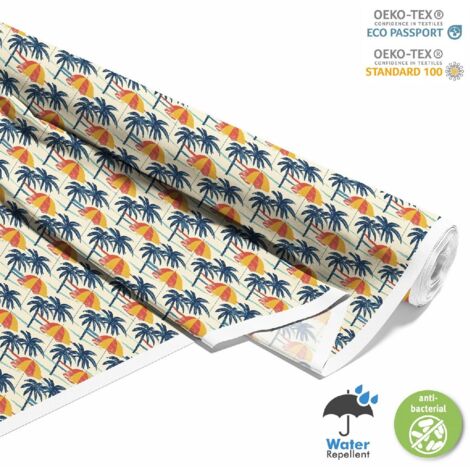 TESSUTI DECORATIVI PER ESTERNI OXFORD - motivo estivo  DX9000