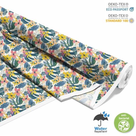 TESSUTI DECORATIVI PER ESTERNI OXFORD - motivo estivo  DX9017