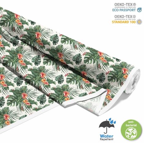TESSUTI DECORATIVI PER ESTERNI OXFORD - motivo estivo DX9030