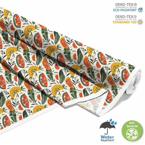 TESSUTI DECORATIVI PER ESTERNI OXFORD - motivo estivo  DX9036