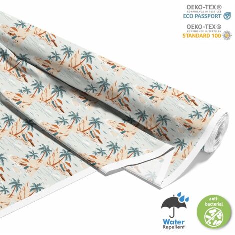 TESSUTI DECORATIVI PER ESTERNI OXFORD - motivo estivo  DX9041