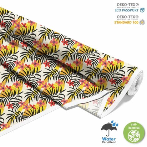 TESSUTI DECORATIVI PER ESTERNI OXFORD - motivo estivo DX9042