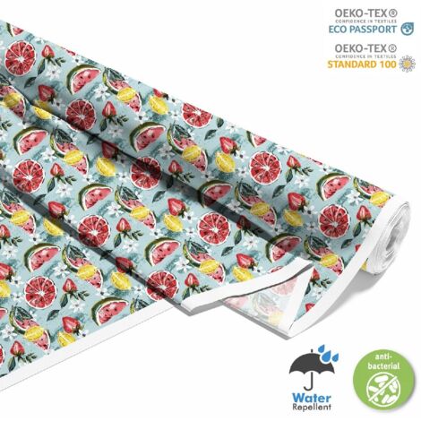 TESSUTI DECORATIVI PER ESTERNI OXFORD - motivo estivo DX9049