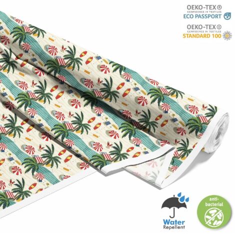 TESSUTI DECORATIVI PER ESTERNI OXFORD - motivo estivo DX9073