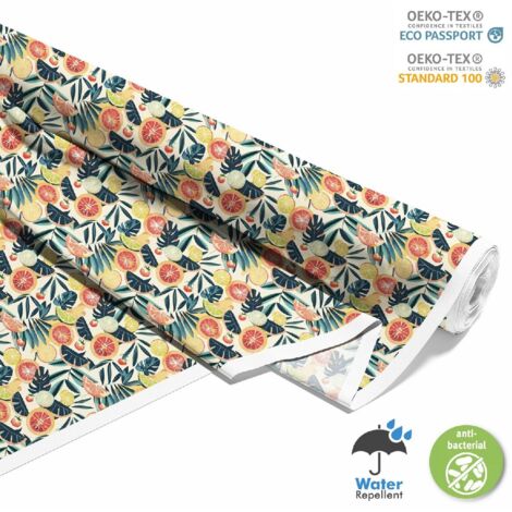 TESSUTI DECORATIVI PER ESTERNI OXFORD - motivo estivo DX9083