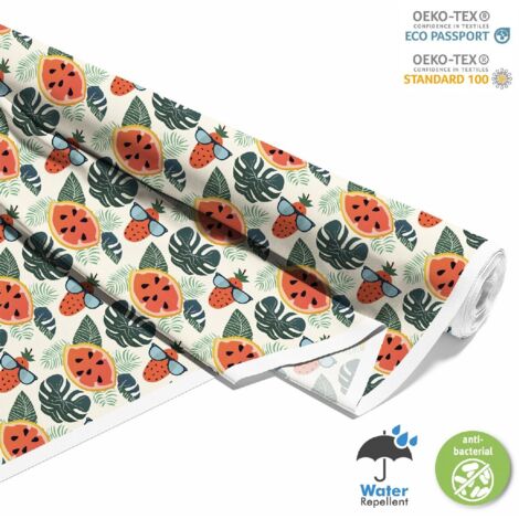 TESSUTI DECORATIVI PER ESTERNI OXFORD - motivo estivo  DX9090