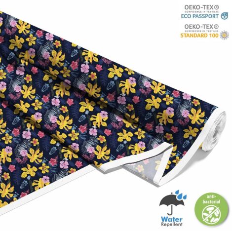 TESSUTI DECORATIVI PER ESTERNI OXFORD - motivo estivo  DX9093