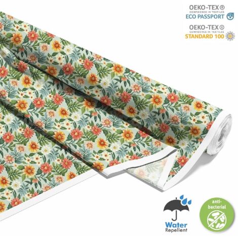 TESSUTI DECORATIVI PER ESTERNI OXFORD - motivo estivo  DX9106