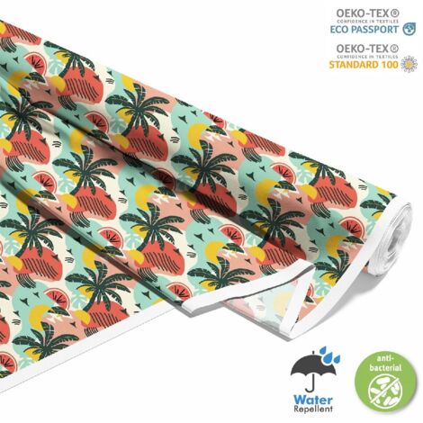 TESSUTI DECORATIVI PER ESTERNI OXFORD - motivo estivo DX9132