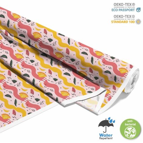 TESSUTI DECORATIVI PER ESTERNI OXFORD - motivo estivo  DX9135