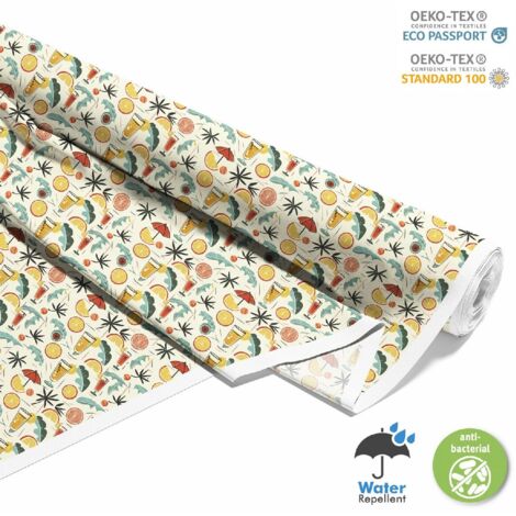 TESSUTI DECORATIVI PER ESTERNI OXFORD - motivo estivo  DX9162